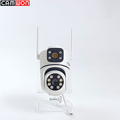 4K Dual Lens TUYA Smart Outdoor Security Camera 2.4G/5G WiFi Full Color Night Vision