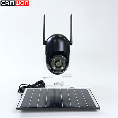 8MP Wireless Outdoor Solar Camera 2.4Ghz 5Ghz 24 Hours Security Camera With 8w Solar Panel
