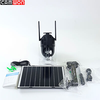8MP Battery Powered Camera 2.4Ghz 5Ghz WiFi Solar Security Camera Two Way Audio
