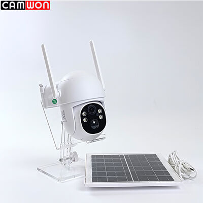 4G Vsim / eSim Solar Cellular Security Cameras 9000mAh 5W Solar Panel CCTV Camera