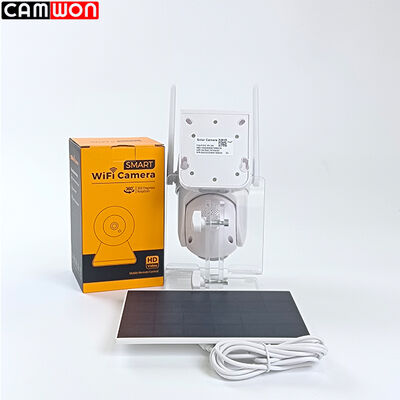 Weatherproof WiFi Solar Camera Tuya PTZ Rotation Camera IR 30M Night Vision