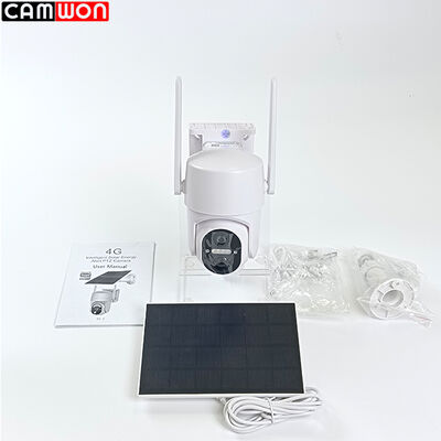 Wireless Battery Powered Camera Motion Detection PTZ Rotating Camera 2MP