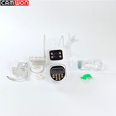 6MP Outdoor Dual Lens Wireless Ip Camera Cctv ICsee Wifi Dual Lens Ptz Network Camera