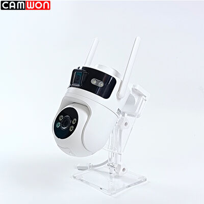 Dual Lens HD Wireless PTZ Surveillance Camera Full Color WiFi Smart Home Outdoor Camera