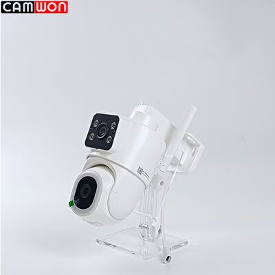 6MP Home Outdoor Wireless Surveillance Camera Tuya Dual Lens CCTV WiFi Security Camera