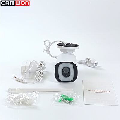 Metal Housing Outdoor Security Camera 4MP 24G/5G WiFi Motion Detection Two Way Audio