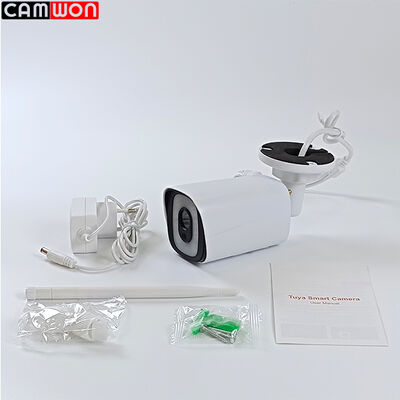 Metal Housing Outdoor Security Camera 4MP 24G/5G WiFi Motion Detection Two Way Audio