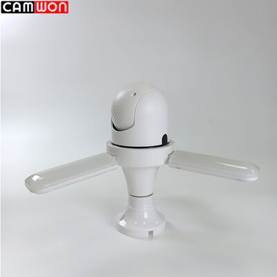 Auto Tracking Indoor Home WiFi Camera 3MP E27 Floodlight WiFi PTZ Bulb Camera