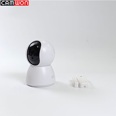 Smart Home WiFi Camera 433mHz IOT IP Camera PIR Motion Door Detector Alarm Kit 2 In 1