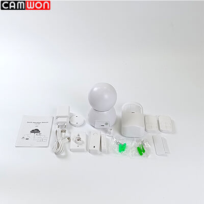 Smart Home WiFi Camera 433mHz IOT IP Camera PIR Motion Door Detector Alarm Kit 2 In 1
