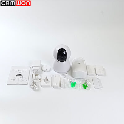 Smart Home WiFi Camera 433mHz IOT IP Camera PIR Motion Door Detector Alarm Kit 2 In 1
