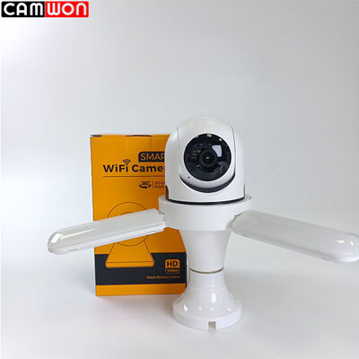 Panoramic Home WiFi Camera 360 Degree WiFi Security Bulb Camera 4MP 2K