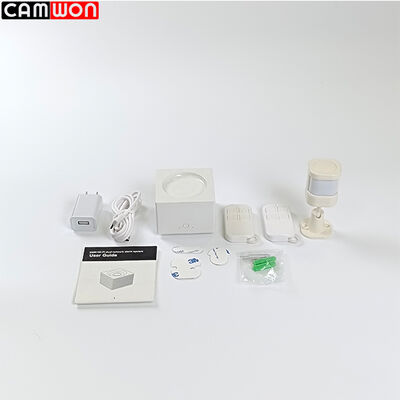 110dB Tuya Smart Alarm 433mHz Tuya WiFi Alarm System With Motion Detector Door Sensor Remote Control