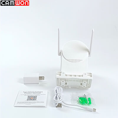 Tuya Outdoor WiFi Camera 360 Degree Pan Tilt Zoom Camera 2K 2.4Ghz