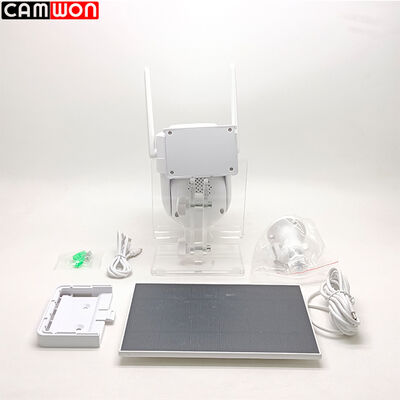 IP66 Solar WiFi IP Camera Outdoor Wide Angle IP Camera 4MP With 3W Solar Panel 7800mAh Battery