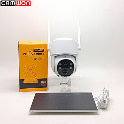 Full Color Night Vision Battery Powered Camera IP66 Waterproof Outdoor WiFi Camera 4MP