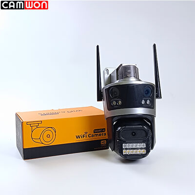 Triple Lens Home WiFi Camera Auto Human Tracking Camera 3MP Outdoor Wireless