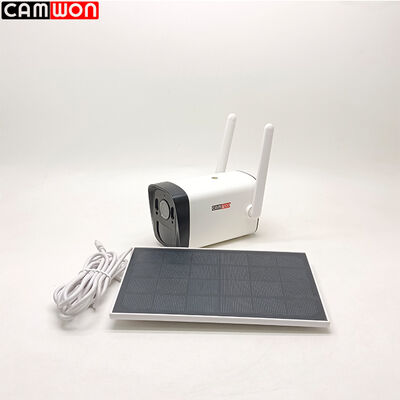 PIR Sensor Outdoor WiFi Camera 2MP Solar WiFi Bullet Camera With 128GB SD Card Slot 10M Motion Detection