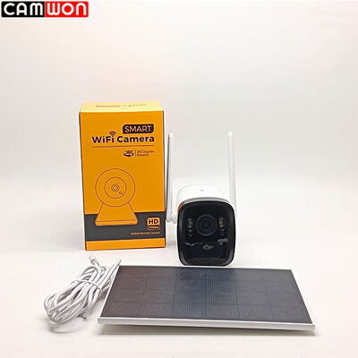 2MP Wireless Outdoor Security Camera IP66 Waterproof Solar Powered Security Camera With Wide Angle Lens