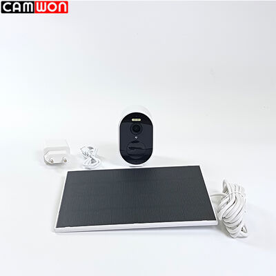 BLE WiFi Mini Camera 2K 120 Degree Wide Angle Camera IP65 With Siren Light Alarm