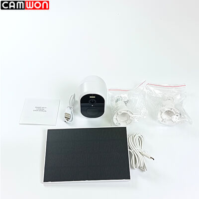 High Capacity Battery Powered Camera 4MP Rechargeable Outdoor Security Camera Weatherproof