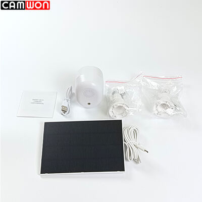 High Capacity Battery Powered Camera 4MP Rechargeable Outdoor Security Camera Weatherproof