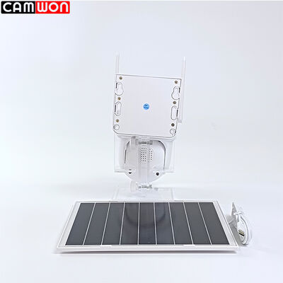 Dual Lens Home WiFi Camera Motion Detection Solar Panel Security Camera Low Power