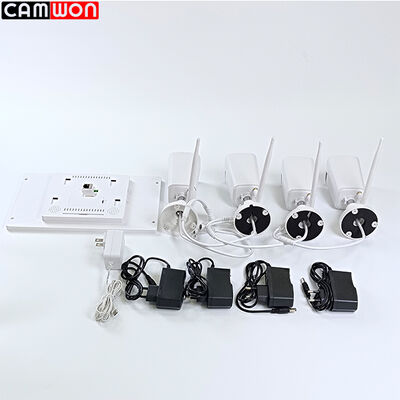 12V Home NVR Camera System 10.1 Inch Touch Screen WiFi Security Camera System