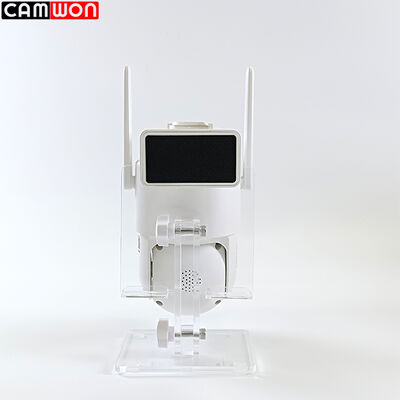 2K Wireless Outdoor Security Camera 4G LTE 3MP Solar Powered Built-in VSIM Card 