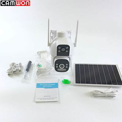 AOV Dual Lens AOV PTZ Wireless Outdoor CCTV Surveillance Camera 4G Smart Home Camera