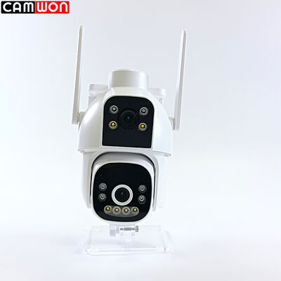 24/7 Video Recording Solar Outdoor Surveillance Camera 4G Dual Screen AOV Solar Camera