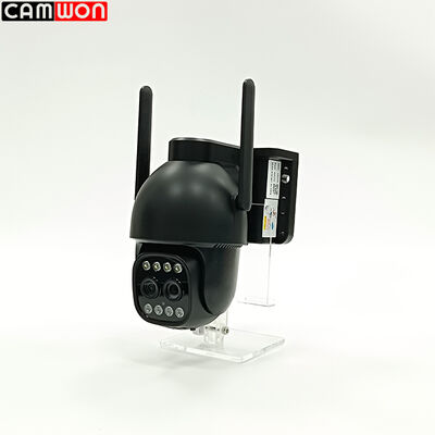 AOV Wireless Wifi Solar Power Camera 4MP Outdoor PTZ Dual Lens Security Solar Camera