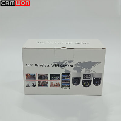 Factory Wholesale 3 Lens 3 Screen Tuya WiFi Outdoor PTZ Smart Home Security Camera 