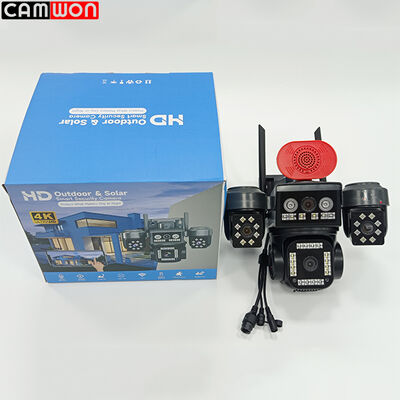HiEasy Multi Sensor 4 Lens Screen 8MP WIFI Home Security PTZ 360 Panoramic Camera