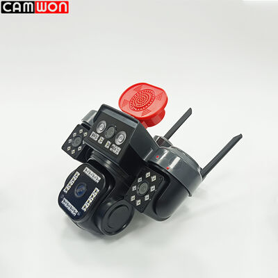 Four Lens 12X Zoom Security Cameras Smart AI Tracking Wireless WIFI Outdoor PTZ CCTV