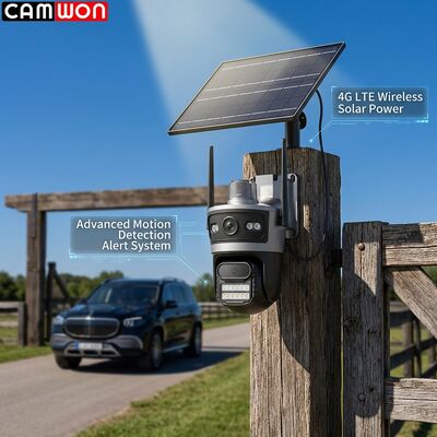AOV Wireless Solar Security Camera 2MP 24 Hours Recording Camera 4G