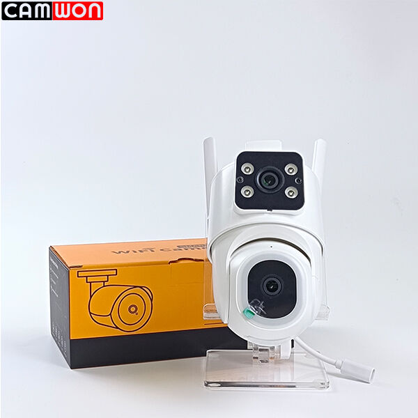 6MP Multiple Lens Camera Motion Tracking Wireless WiFi Outdoor Camera 2.4Ghz