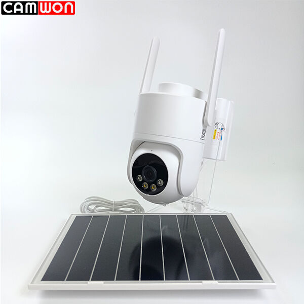 2K 4G Solar Camera Smart PTZ Home Security Camera Wireless 24h Recording
