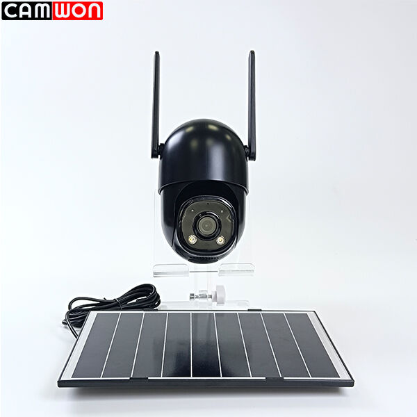 8MP Wireless Outdoor Solar Camera 2.4Ghz 5Ghz 24 Hours Security Camera With 8w Solar Panel