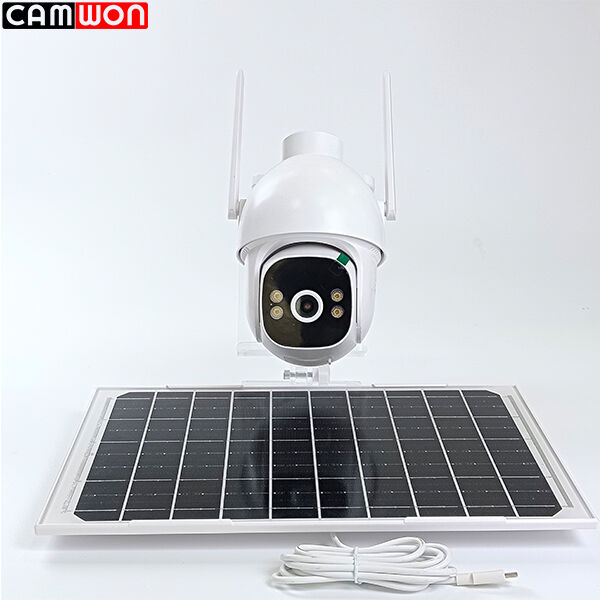 4G AOV Solar Camera Night Vision Humanoid Tracking Camera 3MP With Solar Panel