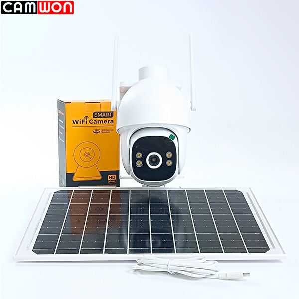 AOV 24/7 Recording Solar Camera 3MP Solar Powered Outdoor Security Camera