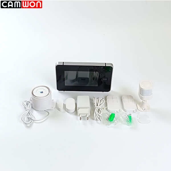 Touch Screen Smart WiFi Alarm System OEM / ODM WiFi Home Security Alarm System