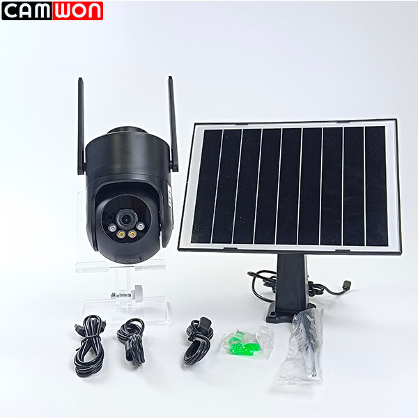 3MP AOV Solar 4G Camera AI Motion Detection Dual Lens Security Camera