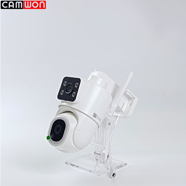 6MP Home Outdoor Wireless Surveillance Camera Tuya Dual Lens CCTV WiFi Security Camera