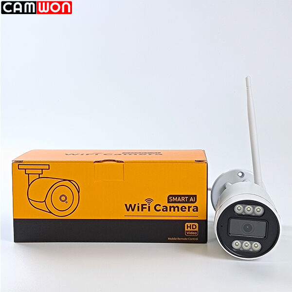 Wifi IP Camera Security Bullet Outdoor Camera Alarm Human Detection Smart Camera
