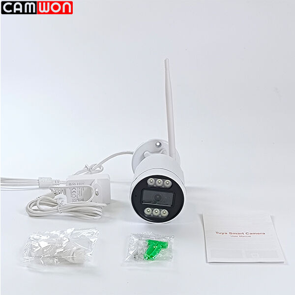 Waterproof Outdoor WiFi Camera OEM Color Night Vision CCTV Camera 6MP