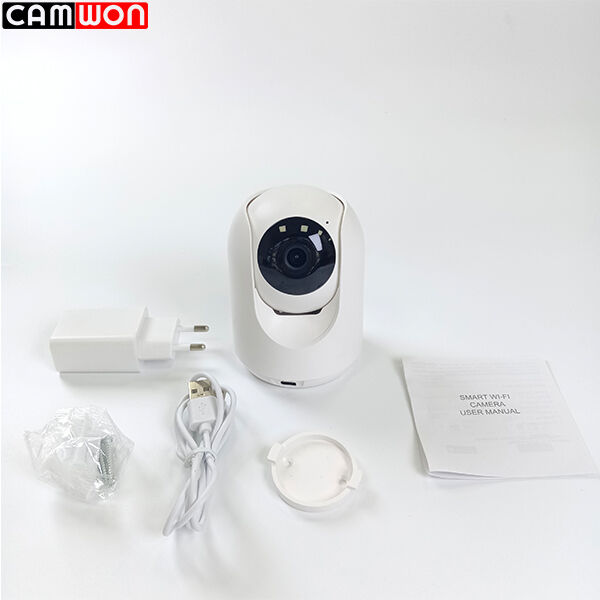 3MP Indoor WiFi Camera 12V Tuya Smart Life Camera With Two Way Intercom Function