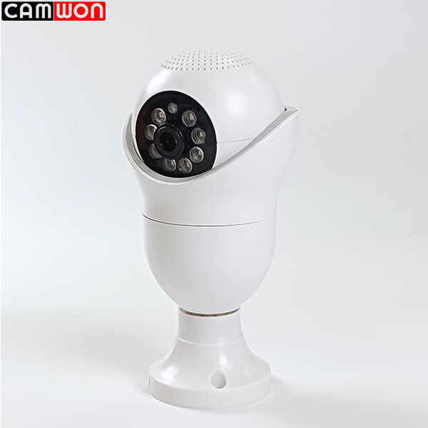 3MP Indoor WiFi Camera 360 PTZ Light Bulb WiFi Security Camera Remote Control
