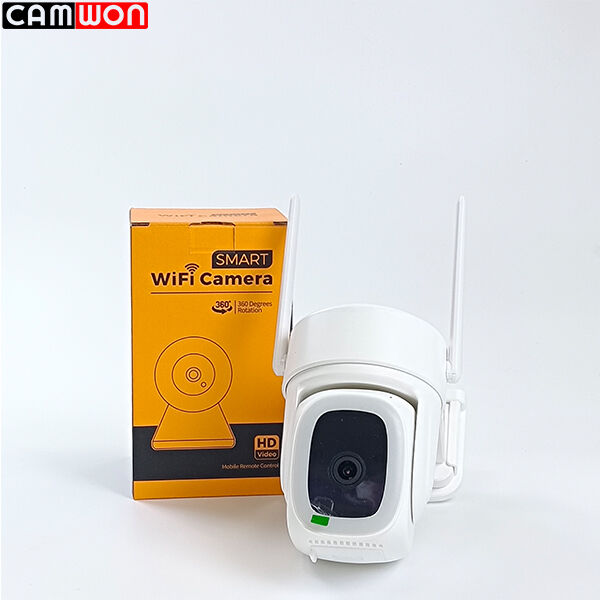 WiFi Security Camera Outdoor 4MP Full Color Night Vision AI Detection 2-Way Audio 