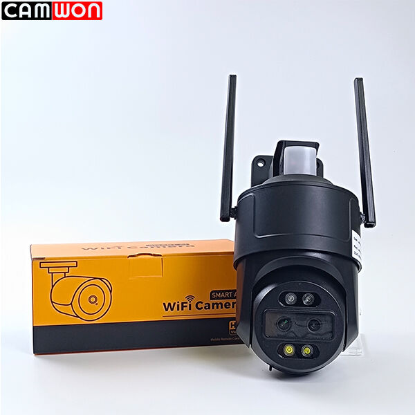 8MP 4K Multiple Lens Camera 5Ghz Dual Lens CCTV Camera Outdoor